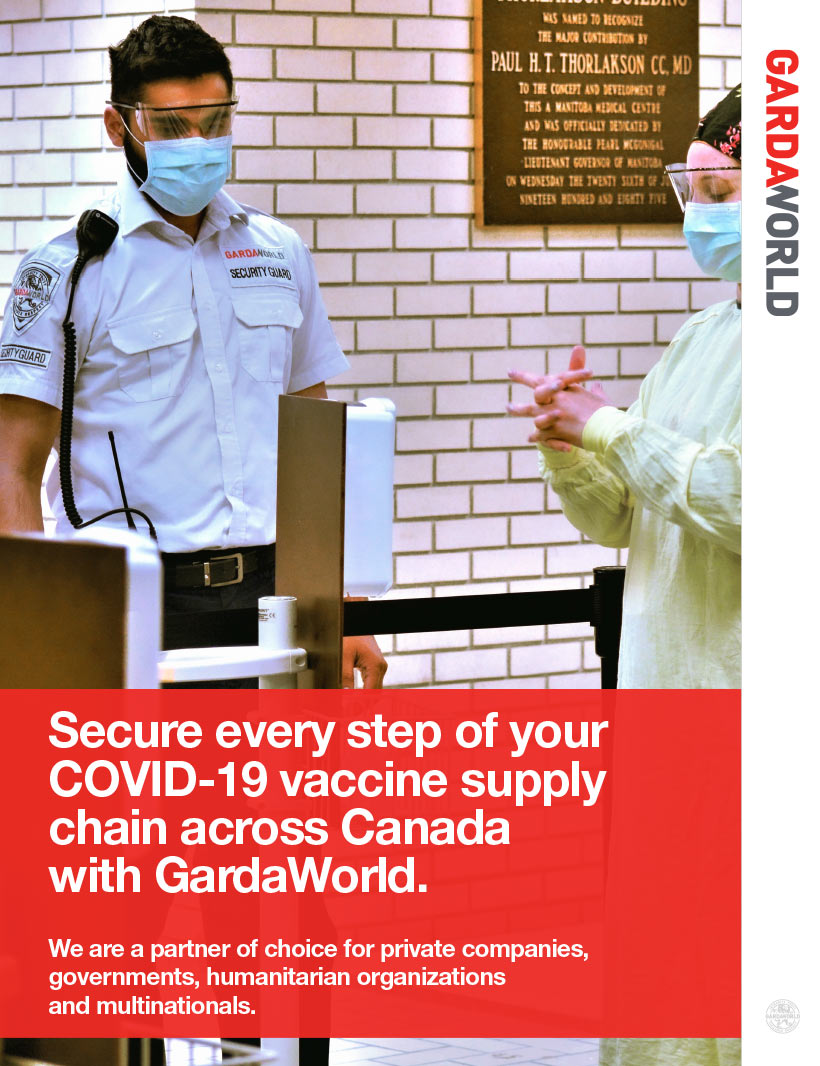 Secure every step of the COVID-19 vaccine supply chain with GardaWorld 