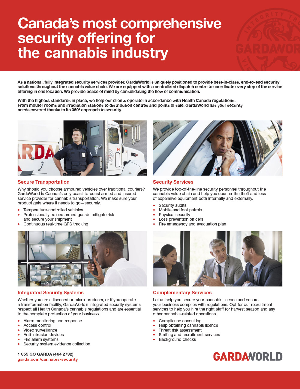 Cannabis Security Capability Sheet