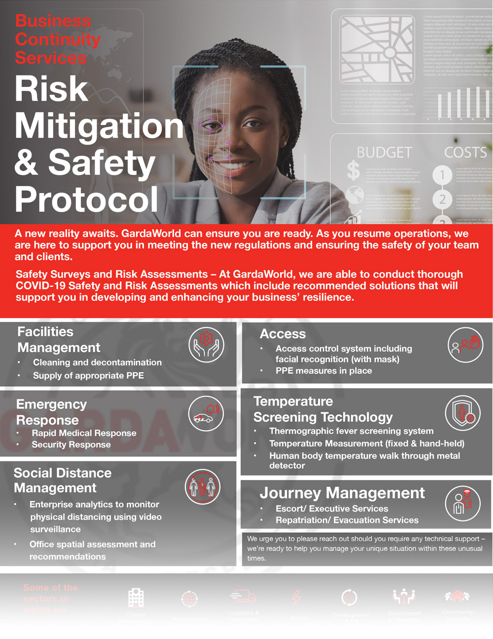 Risk Mitigation and new safety protocols